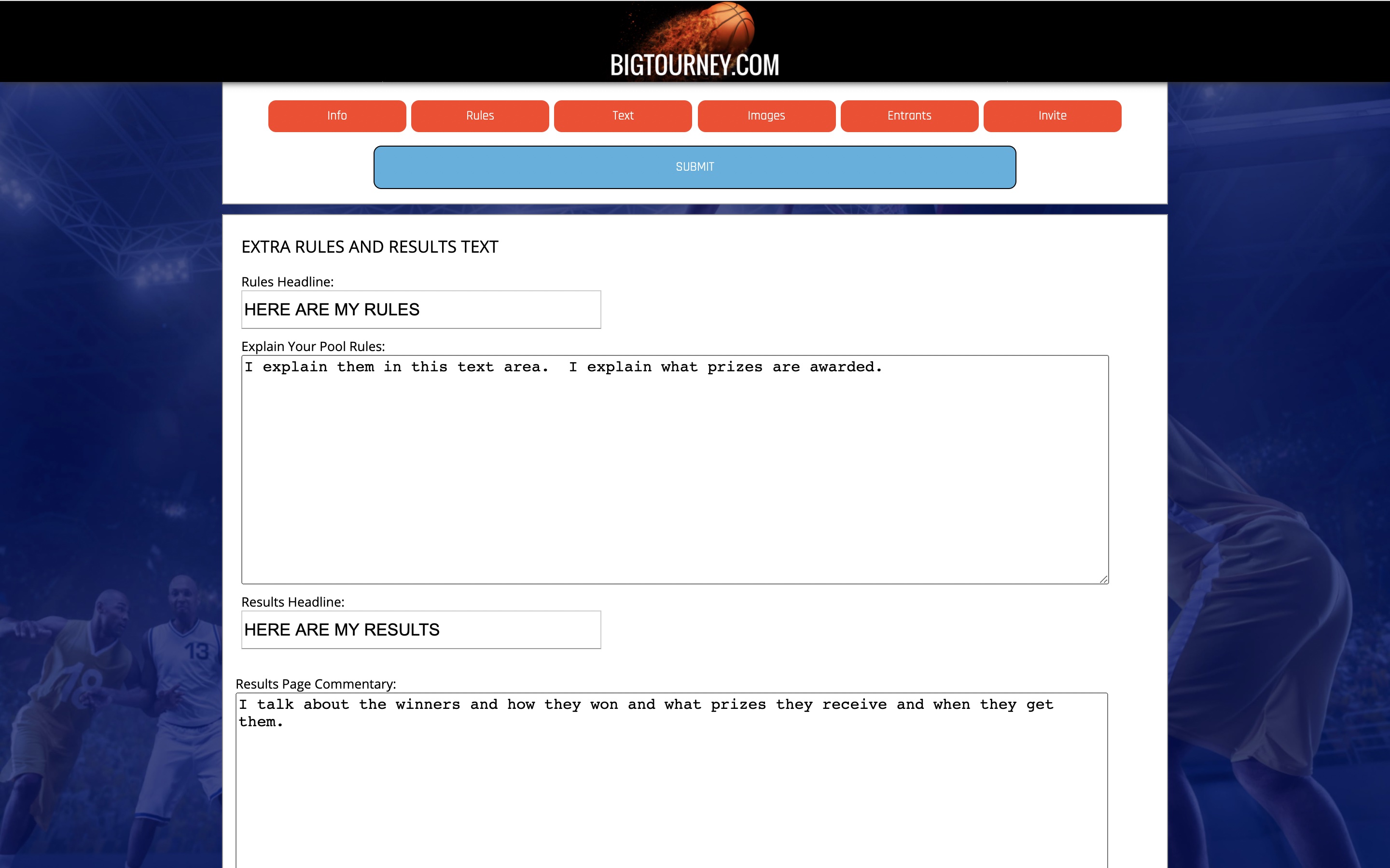 Quick Setup for Online NCAA Tournament Bracket Contests