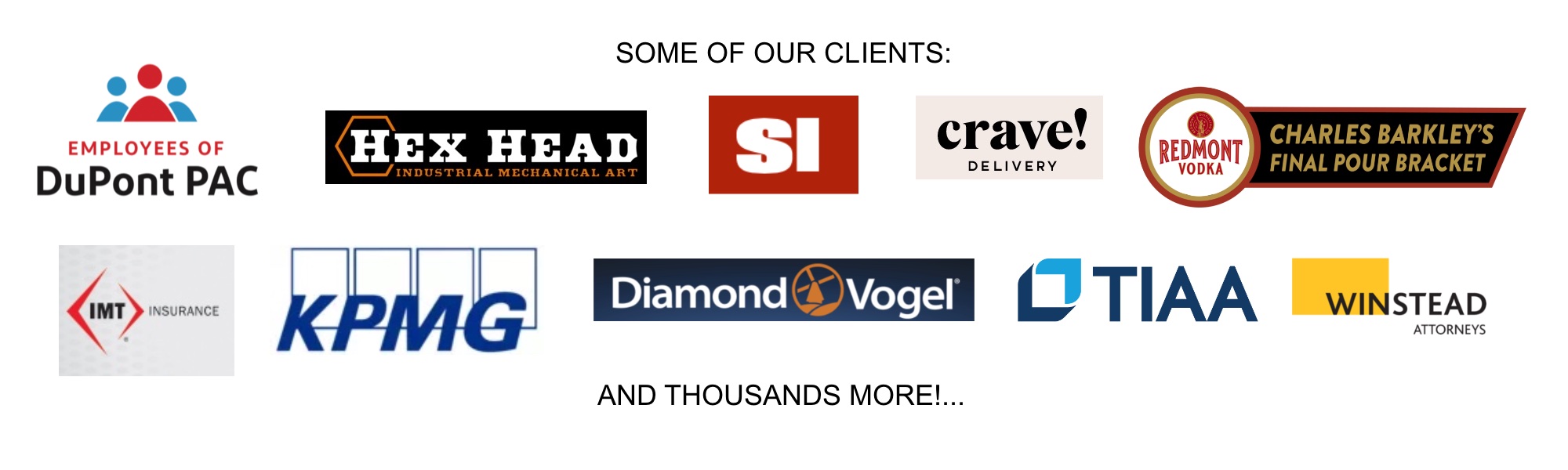 Trusted by Big and Small Clients for NCAA Tournament Brackets